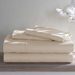King Cream Microfiber Soft New In Bag Set of Wayfair Sheets